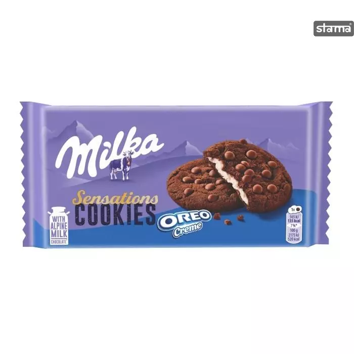 Milka Oreo Cream Sensations Cookies 156g