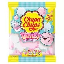 CHUPA CHUPS MARSHMALLOW STRAWBERRY & VANILLA 140G