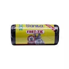 Sanita Fast-Tie Trash Bags Small 15L	15L x 26Bags