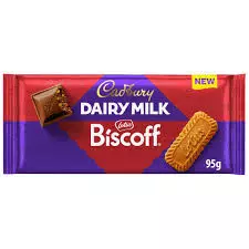 Cadbury Dairy Milk Biscoff Chocolate	95g