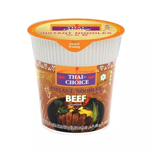 THAI CHOICE NOODLES BEEF 60G