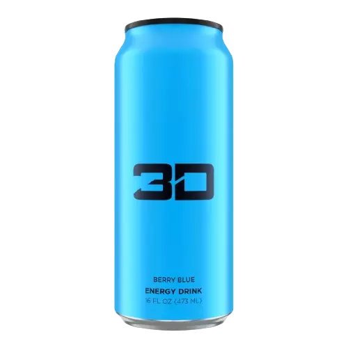 3D Energy Drinks Berry Blue  Flavour 473ml