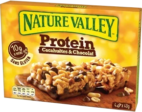 NATURE VALLEY Chocolate and Peanut Protein Bar 4x40g