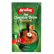Aruba 3 in 1 Hazelnut Hot Chocolate Sachet	26g