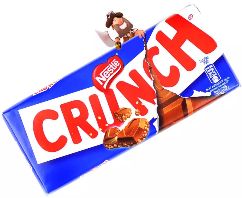 NESTLE CRUNCH MILK 100 GR