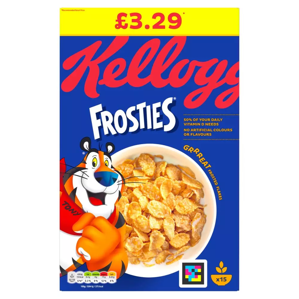Kellogg's Frosties Breakfast Cereal 470g