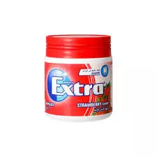 Extra Sugar Free Strawberry Chewing Gum	60Pieces