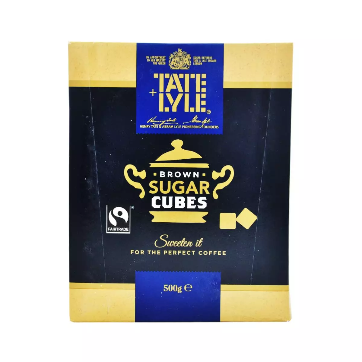 Tate & Lyle Fairtrade Cane Sugar Demerara Cubes 500g