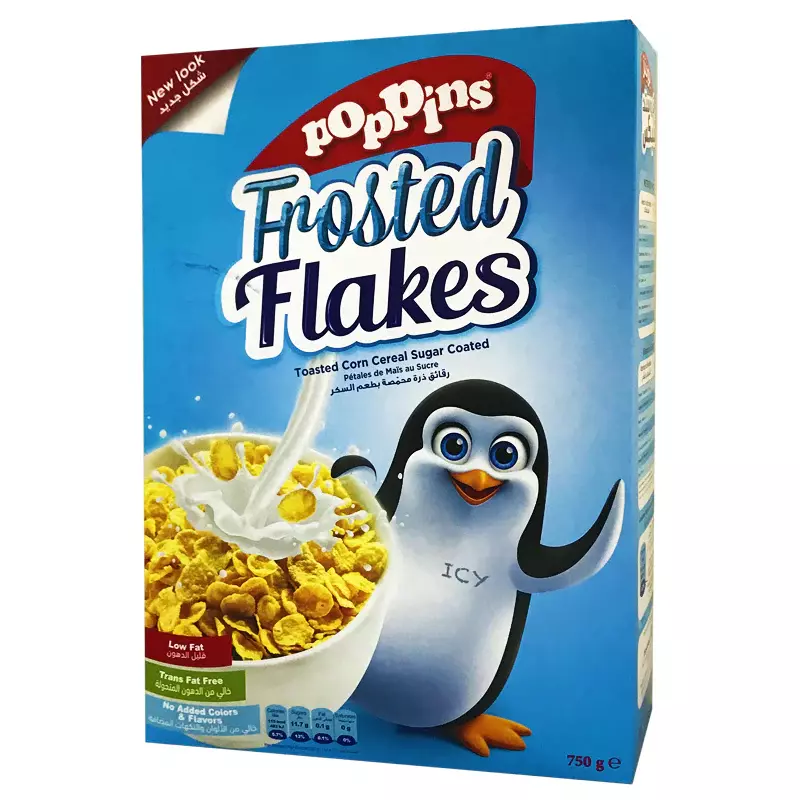 POPPINS FROASTED FLAKES 750G