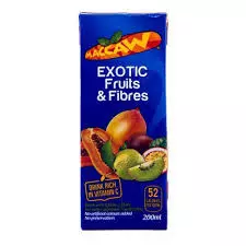 Maccaw Exotic Fruits & Fibres Cocktail Juice Small Box	200ml