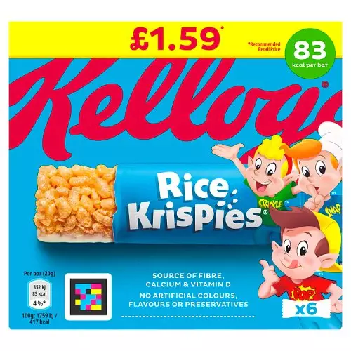 KELLOGG'S RICE KRISPIES (6*20G)