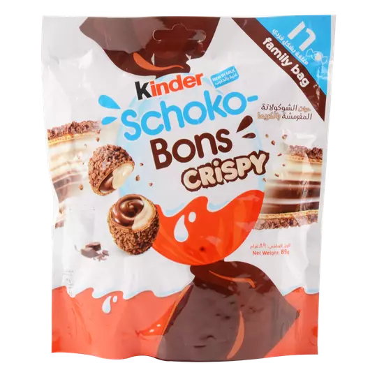 KINDER SCHOKO BONS CRISPY 89G