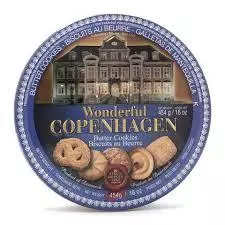 Wonderful Copenhagen Jacobsens butter biscuits box 454g