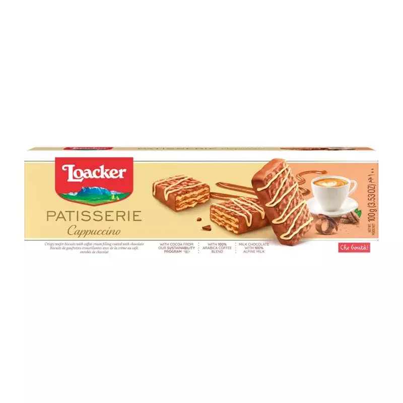 LOACKER PATISSERIE CAPPUCCINO 100G