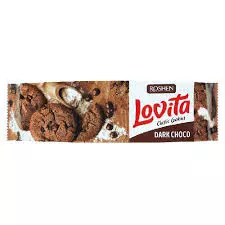 Roshen Lovita Dark Choco Cookies	150g