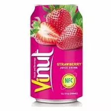 Vinut Strawberry Juice Can	330ml