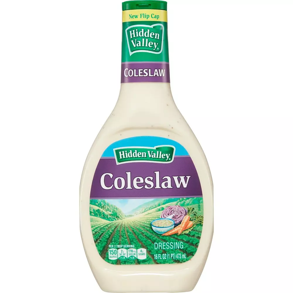 Hidden Valley Coleslaw Salad Dressing & Topping, Gluten Free 473ml