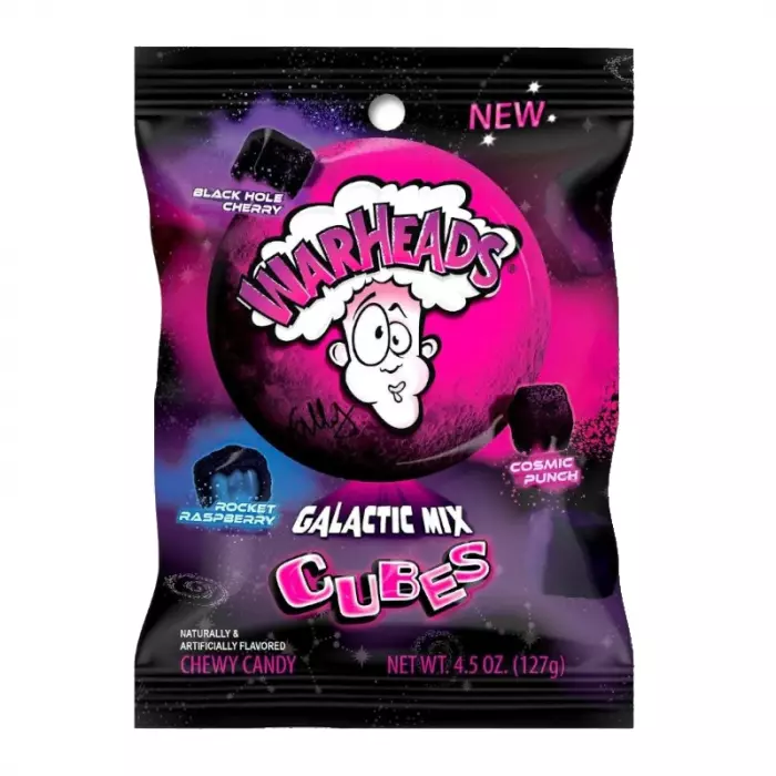 Warheads Galactic Cubes - 4.5oz (127g)