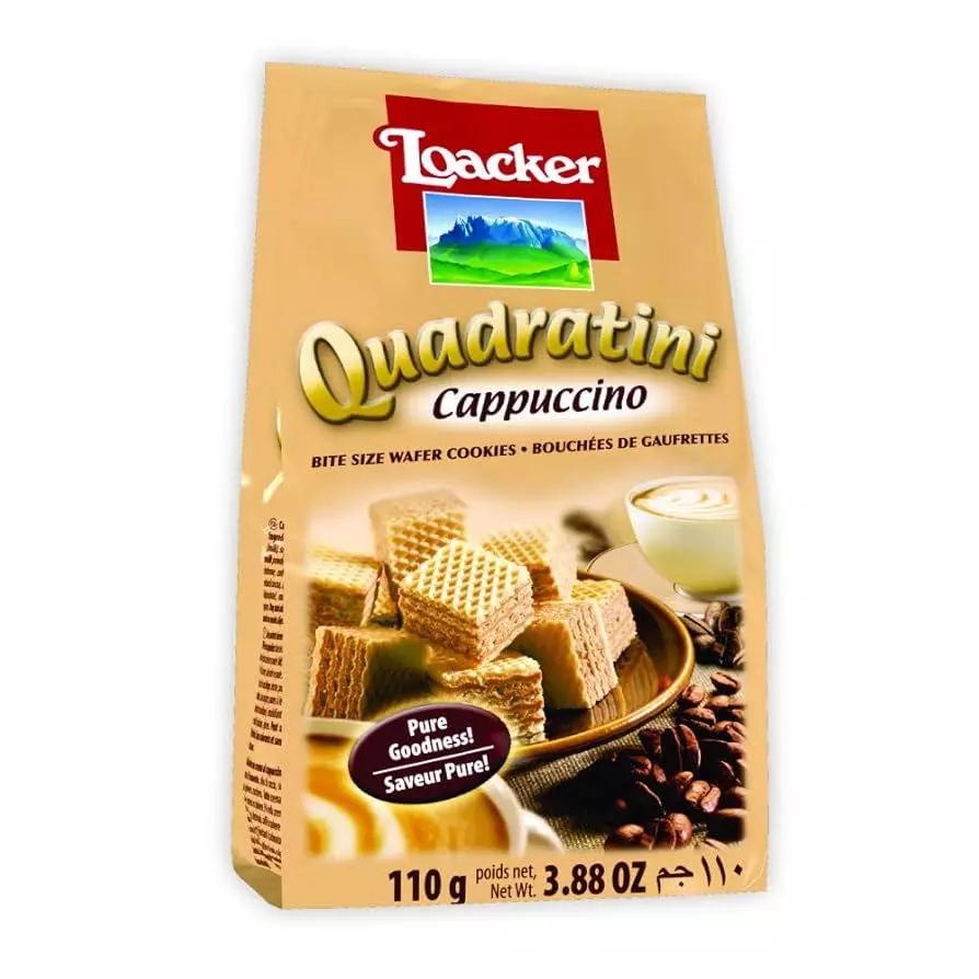 LOACKER QUADRATINI CAPPUCCINO