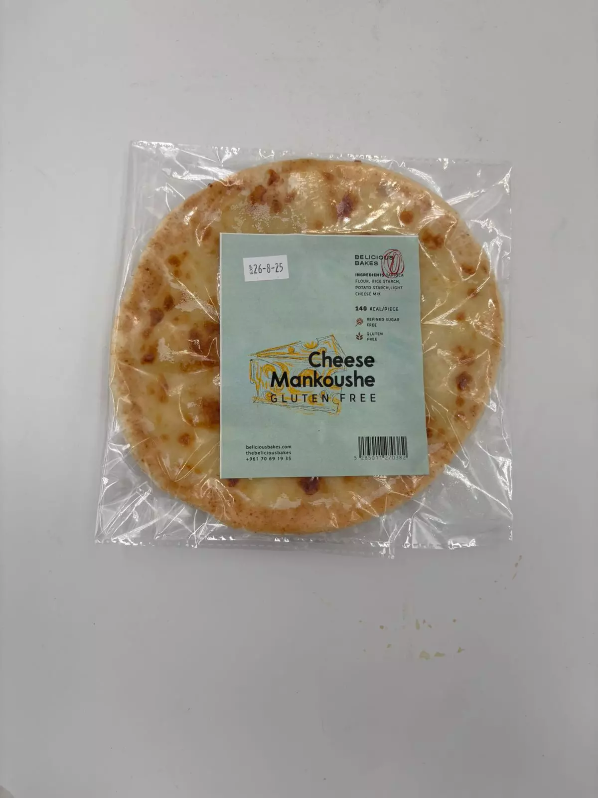 Belicious bakes gluten free cheese Manoushi