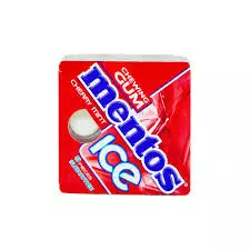 Mentos Ice Chewing Gum Cherry Mint	11.4g - 8Pieces