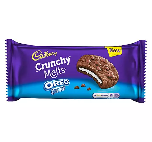 CADBURY CRUNCHY MELTS OREO 156 GR