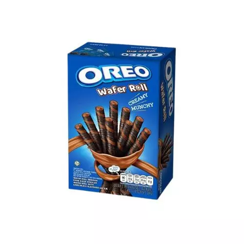Oreo Chocolate Cream Wafer Rolls	54g