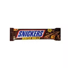 Snickers Wafer Rolls	24g