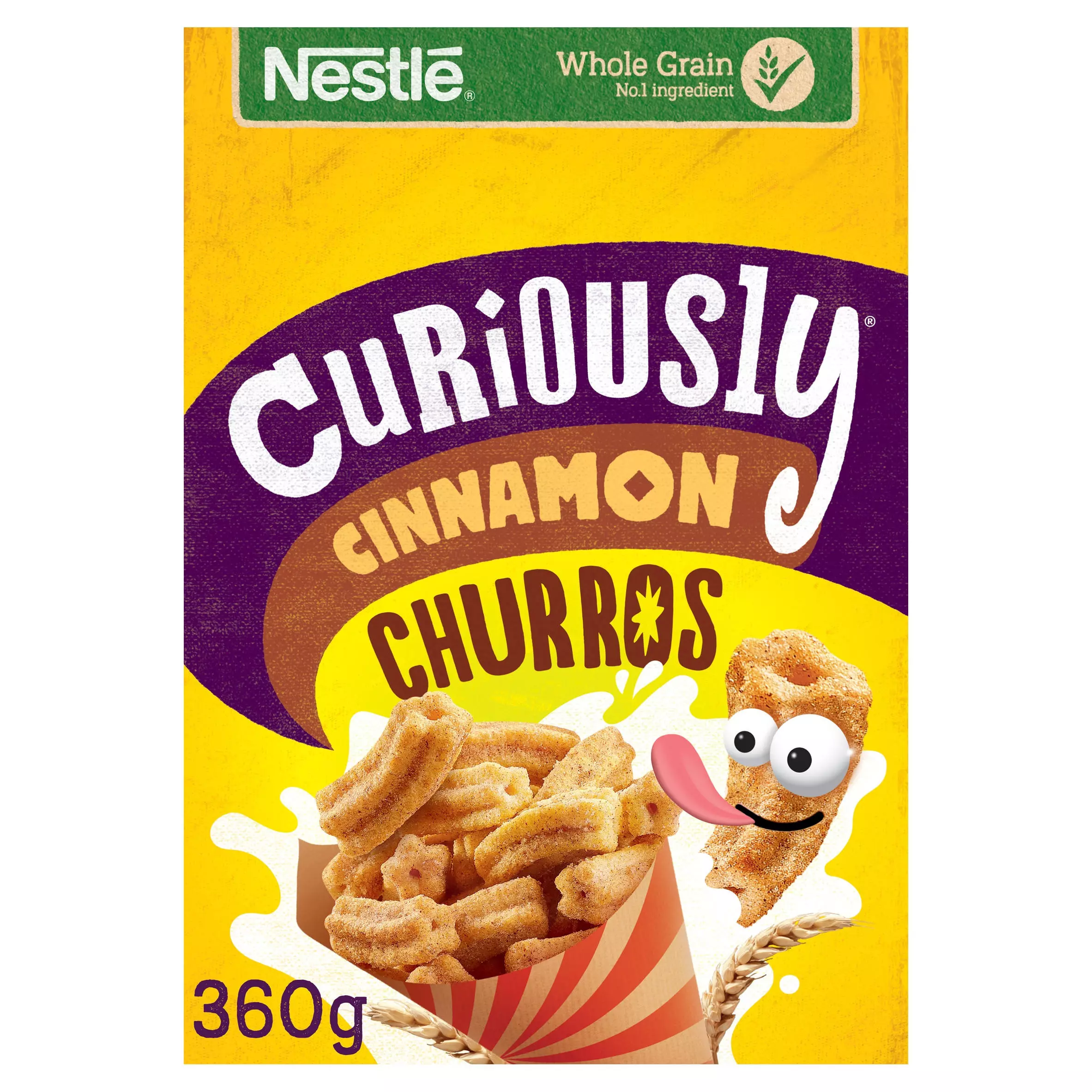 NESTLE CURIOUSLY CINNAMON CHURROS 360G