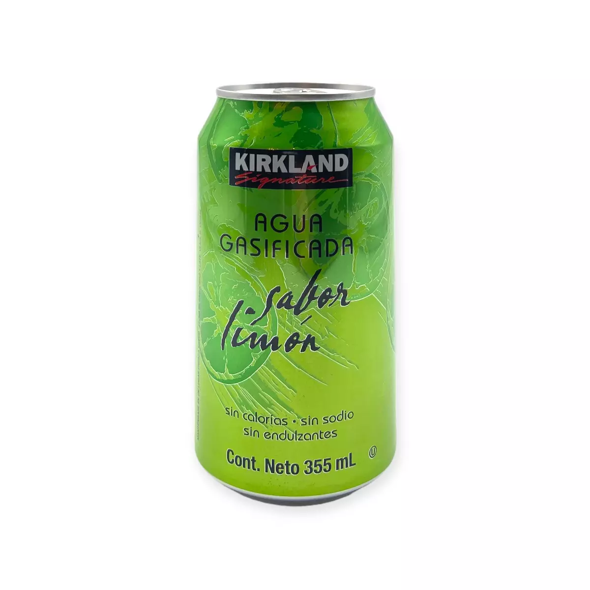 Lime Sparkling Water – Kirkland Signature – 355 mL