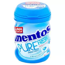 Mentos Pure Fresh Mint Chewing Gum	60g
