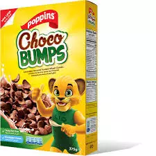 Poppins Choco Bumps Whole Wheat Cereal Mini	30g