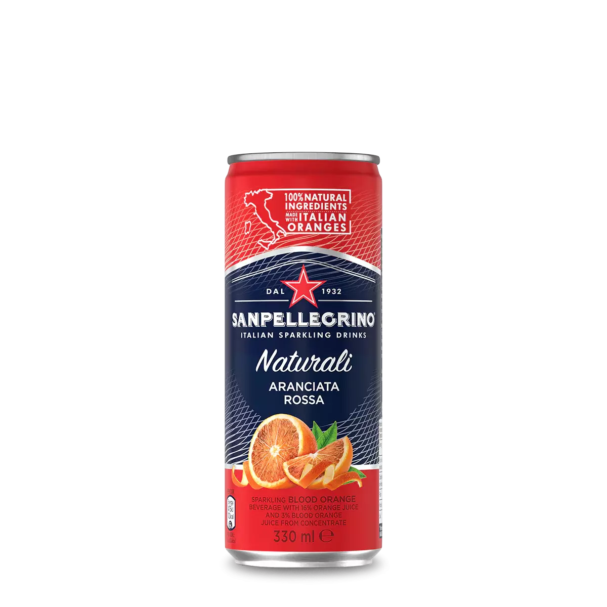 SANPELLEGRINO ARANCIATA ROSSA CAN 330G