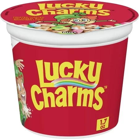 Lucky Charms Breakfast Cereal Cup 48g