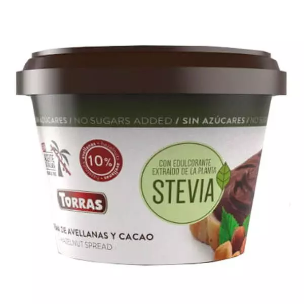 TORRAS CHOC SPRD HZNLT W/STEVIA 200G