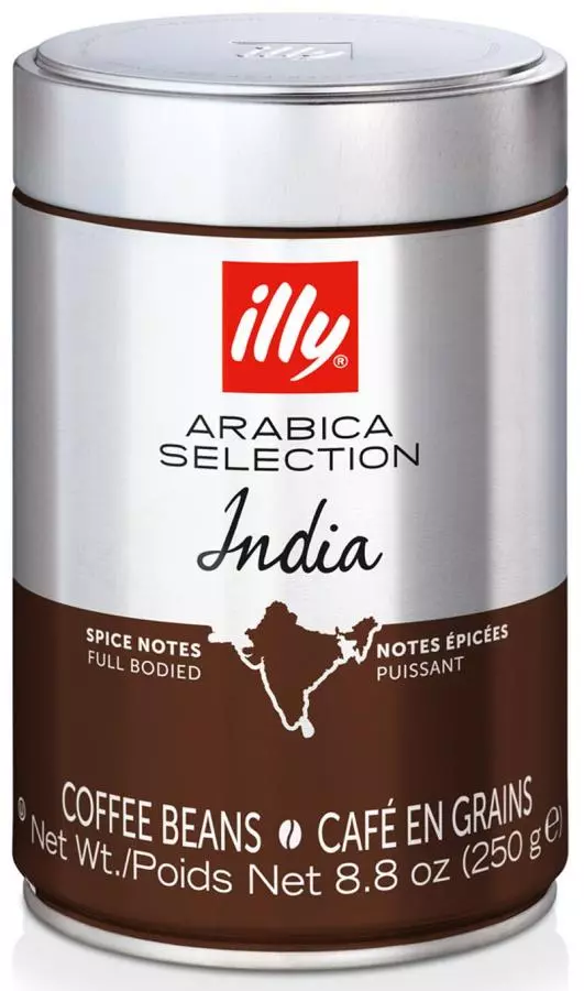 Illy Arabica India coffee beans 250 g