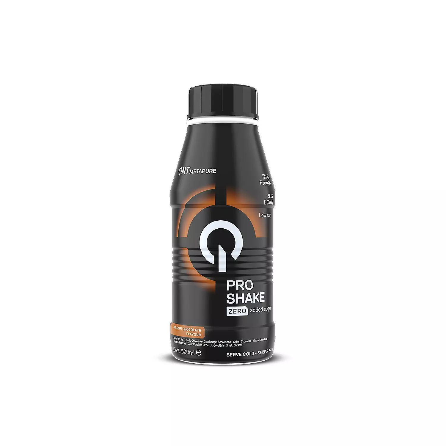 QNT Pro Shake Muscle & Sport Low Carb Protein Drink (Chocolate) 500ml