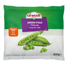 Al Wadi Al Akhdar Green Peas Bag	400g