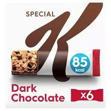 Kellogg's Special K Dark Chocolate Cereal Bar	21.5g x 6Bars