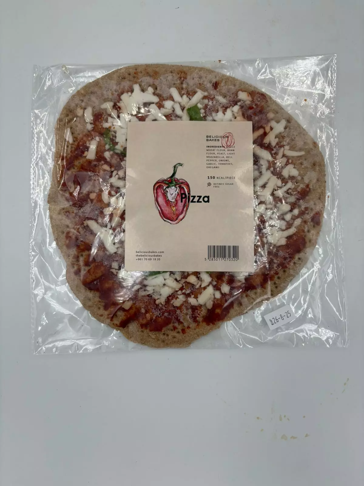 Belicious bakes Pizza