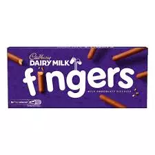 Cadbury Dairy Milk Chocolate Biscuits Fingers	114g