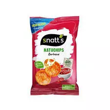 Snatt's Natu Barbecue Chips	75g