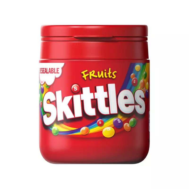 SKITTLES RESEALBEL 125G