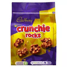Cadbury Crunchie Rocks Chocolate Bag	110g
