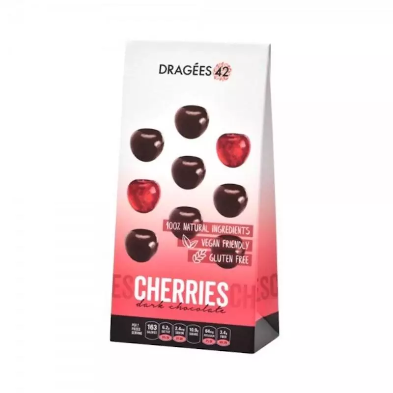 Cherries Dark Chocolate, 150g