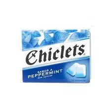 Chiclets Sugar Free Peppermint Chewing Gum	16.8g