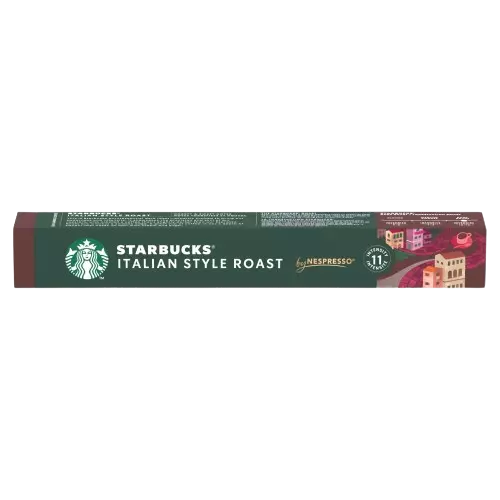 Starbucks® by Nespresso® Italian Roast Dark Coffee Pods 10's