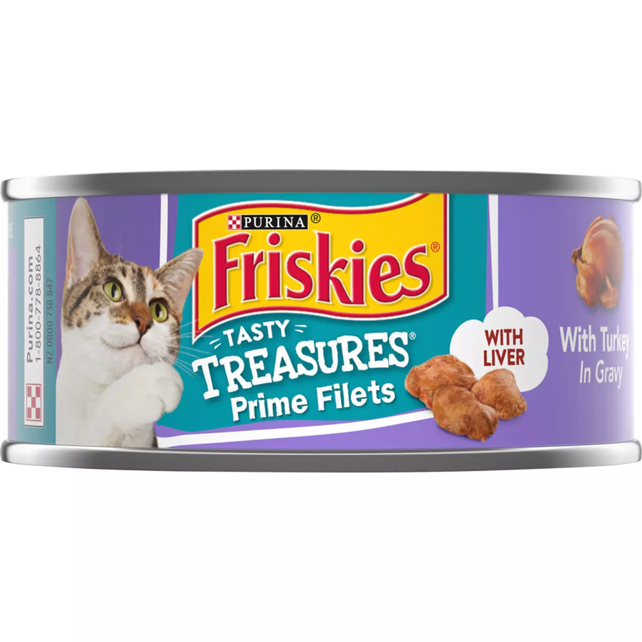 Friskies Gravy Tasty Treasures With Turkey & Liver - 5.5 oz