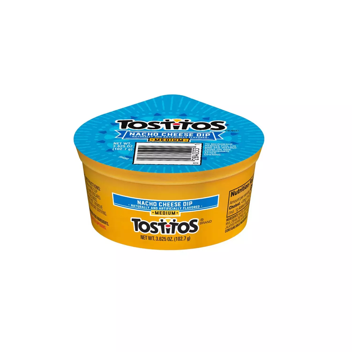 Tostitos Medium Nacho Cheese 102g