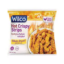 Wilco Hot Chicken Strips Bag	750g